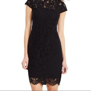Lauren Ralph Lauren lace cap sleeve dress